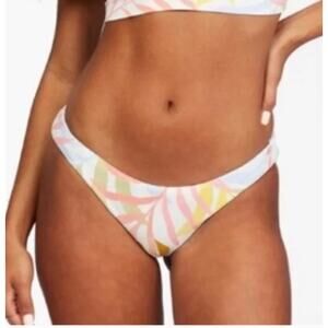 NWT Billabong Women's Tropic Jungle Reversible Lowrider Full Coverage Bottom